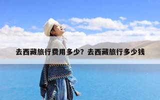 去西藏旅行费用多少？去西藏旅行多少钱