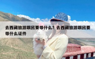 去西藏旅游跟团要带什么？去西藏旅游跟团要带什么证件