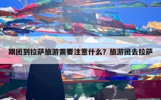 跟团到拉萨旅游需要注意什么？旅游团去拉萨