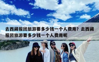 去西藏报团旅游要多少钱一个人费用？去西藏报团旅游要多少钱一个人费用呢