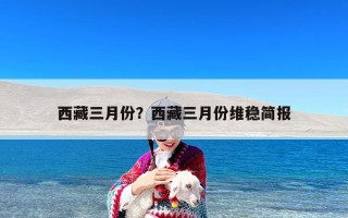 西藏三月份？西藏三月份维稳简报