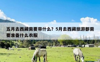 五月去西藏需要带什么？5月去西藏旅游都需要准备什么衣服