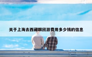 关于上海去西藏跟团游费用多少钱的信息