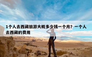 1个人去西藏旅游大概多少钱一个月？一个人去西藏的费用