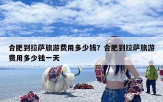 合肥到拉萨旅游费用多少钱？合肥到拉萨旅游费用多少钱一天