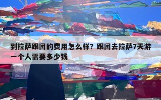 到拉萨跟团的费用怎么样？跟团去拉萨7天游一个人需要多少钱