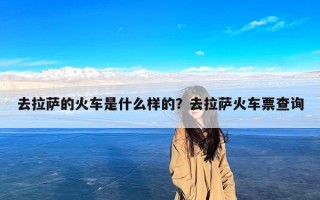 去拉萨的火车是什么样的？去拉萨火车票查询