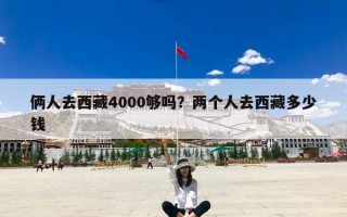 俩人去西藏4000够吗？两个人去西藏多少钱