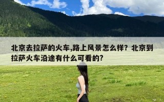 北京去拉萨的火车,路上风景怎么样？北京到拉萨火车沿途有什么可看的?