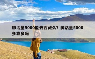 肺活量5000能去西藏么？肺活量5000多算多吗