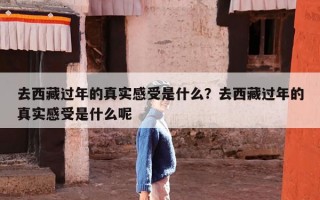 去西藏过年的真实感受是什么？去西藏过年的真实感受是什么呢